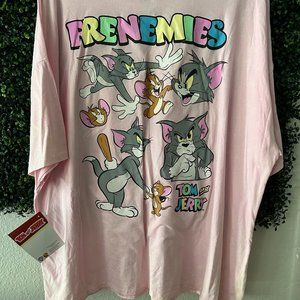 COPY - TOM AND JERRY OVERSIZED SS TEE